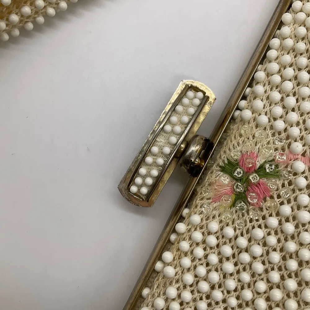 VINTAGE CORDÉ BEADS HANDBAG - Image 3