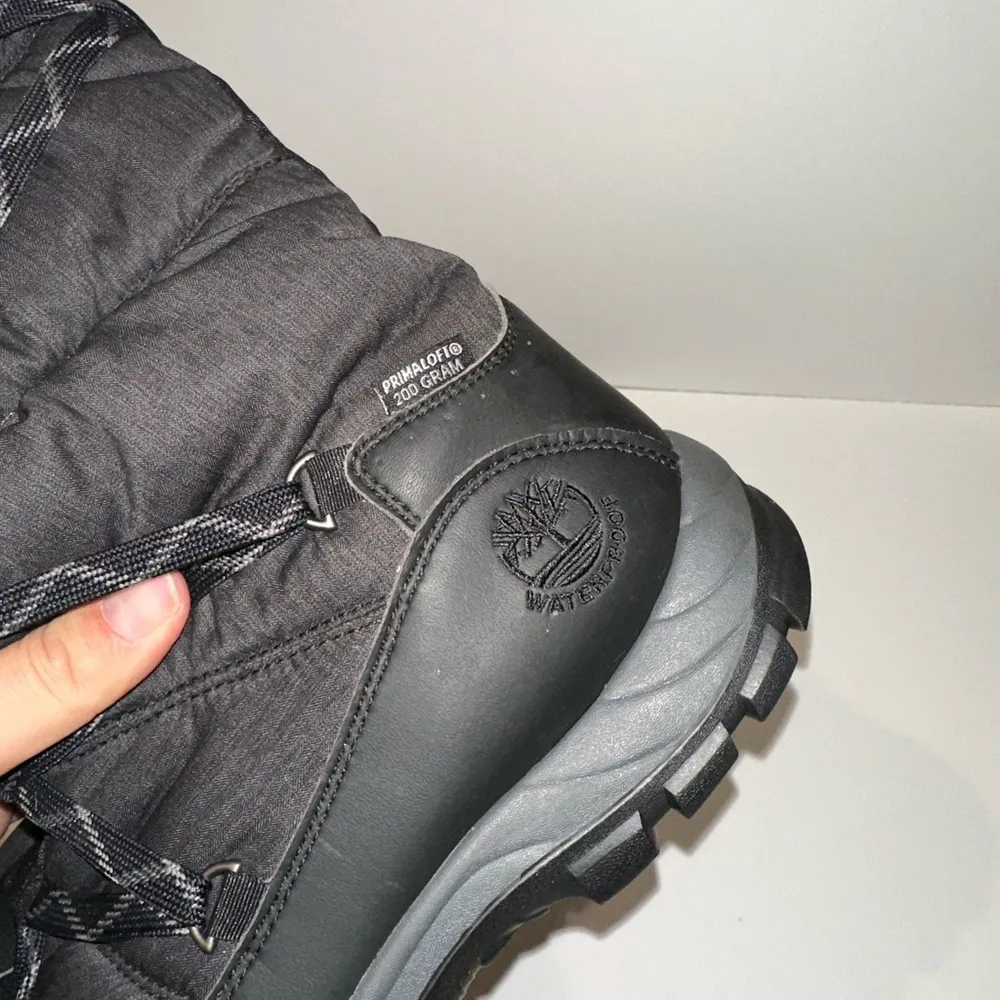 Timberland Chillberg Over the Chill 2160R Women's Black Snow Boot Waterproof 8.5 - Image 9