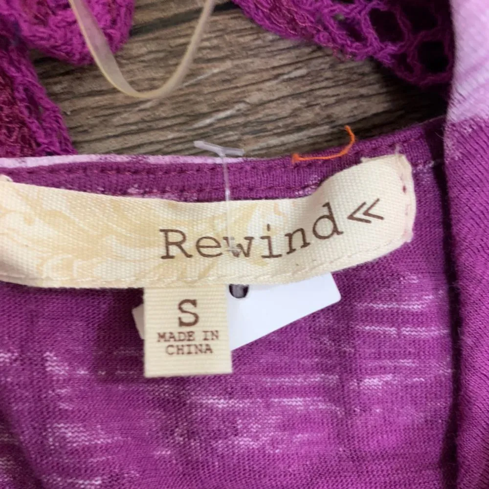 Rewind Purple and Blue Dress Small - Image 6