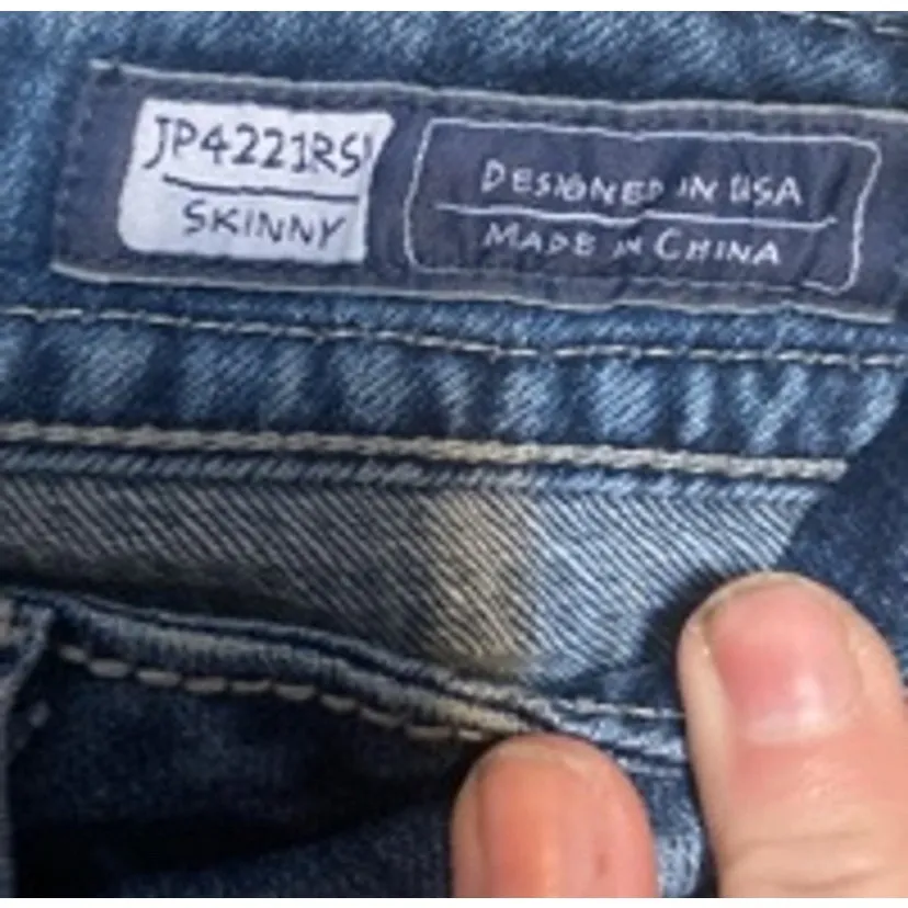 Y2K Bootcut Skinny Dark Wash Miss Me Jeans Size 28 JP4221RSI - Image 5