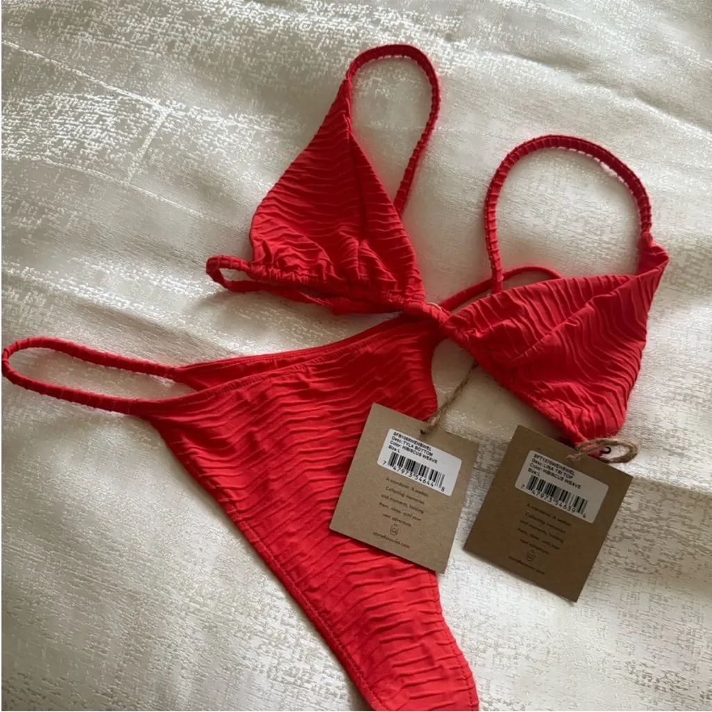 NWT stone fox swim bikini - Image 4