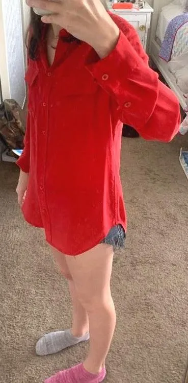 Equipment Red Blouse - Image 6