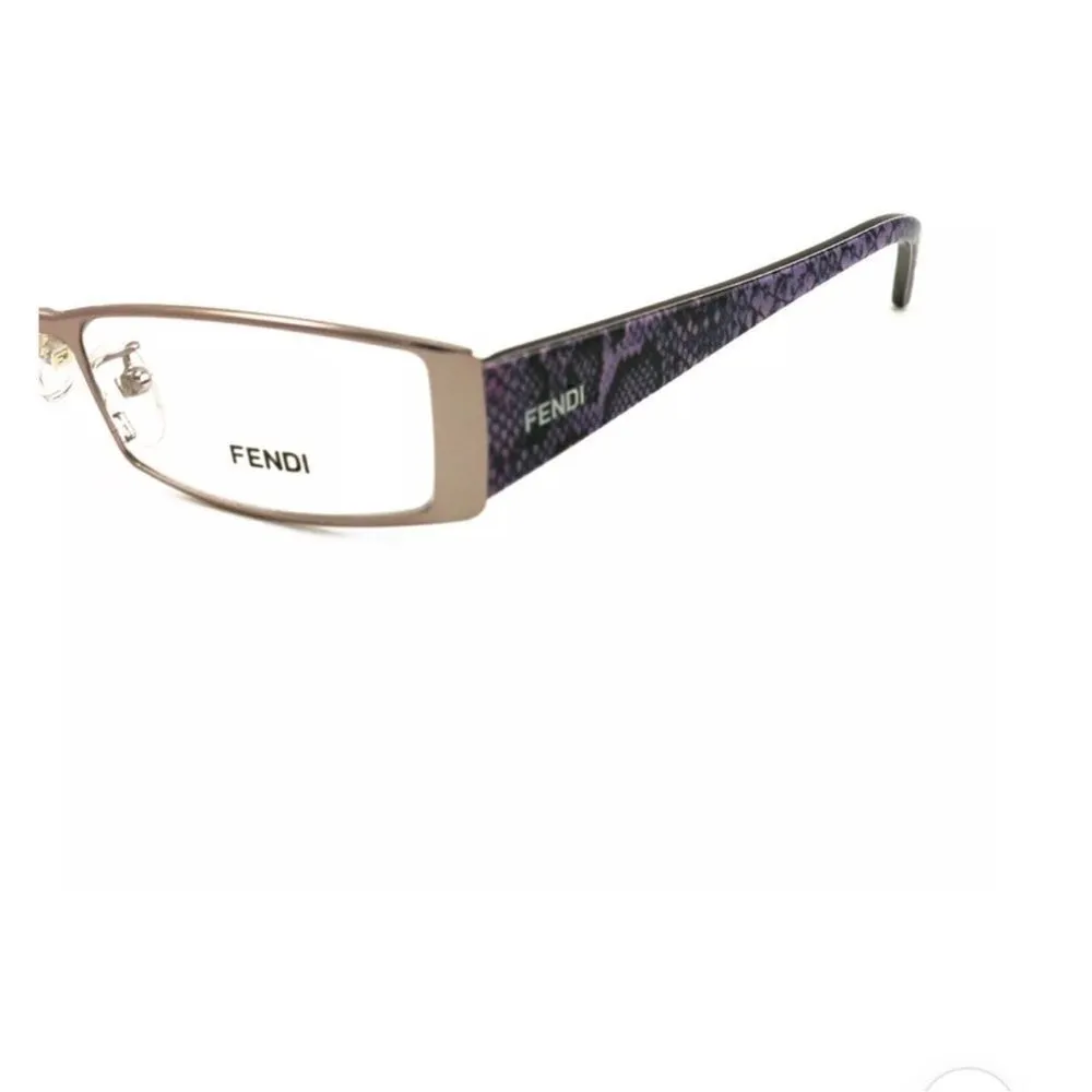 Fendi Authentic  Optical Purple Rectangular Eyeglasses - Image 8