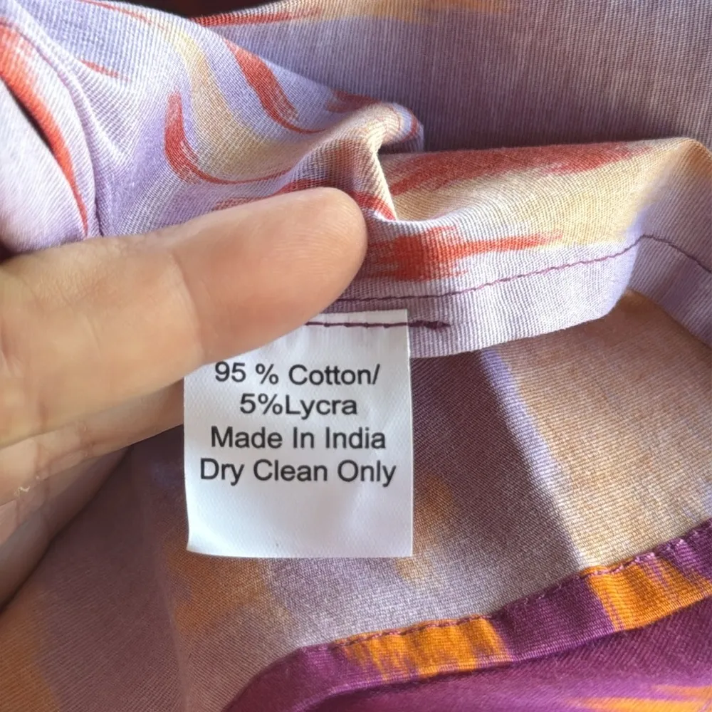 Sheridan French “Kelly” Dress in Sunset Ikat - Image 9