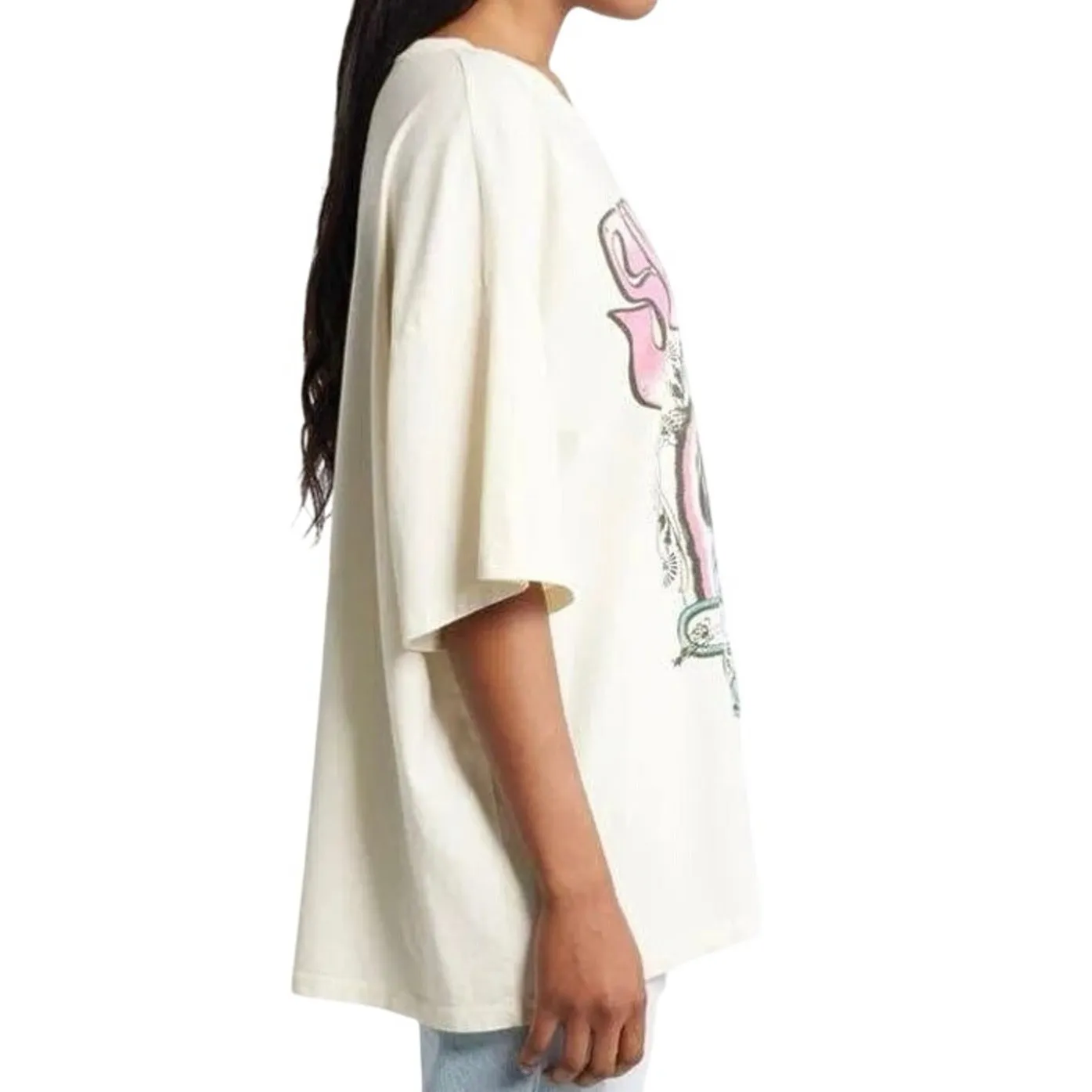 DAYDREAMER Sonny & Cher Cleveland OS Tee in Stone Vintage New with Tag MSRP $98 - Image 6