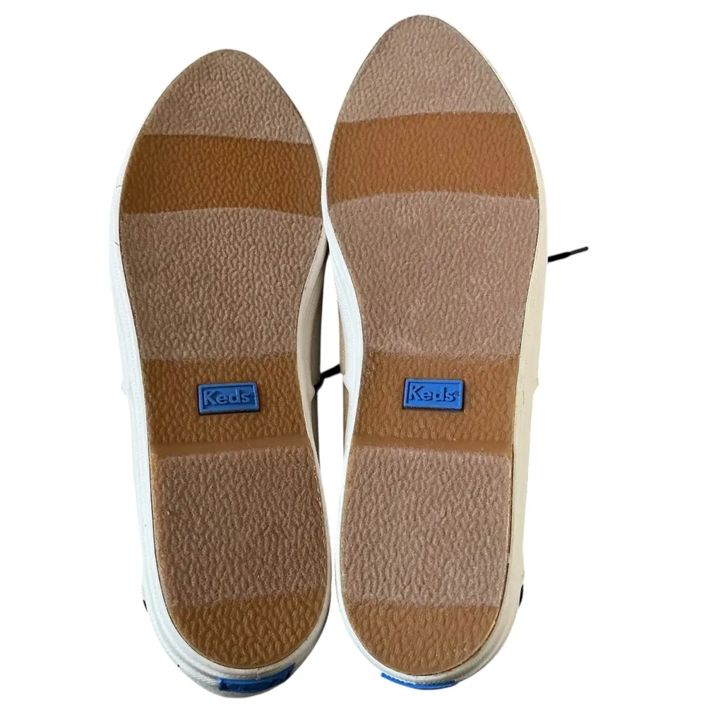 Keds champion point low wave canvas sneakers beige tennis shoes size 10 - Image 7