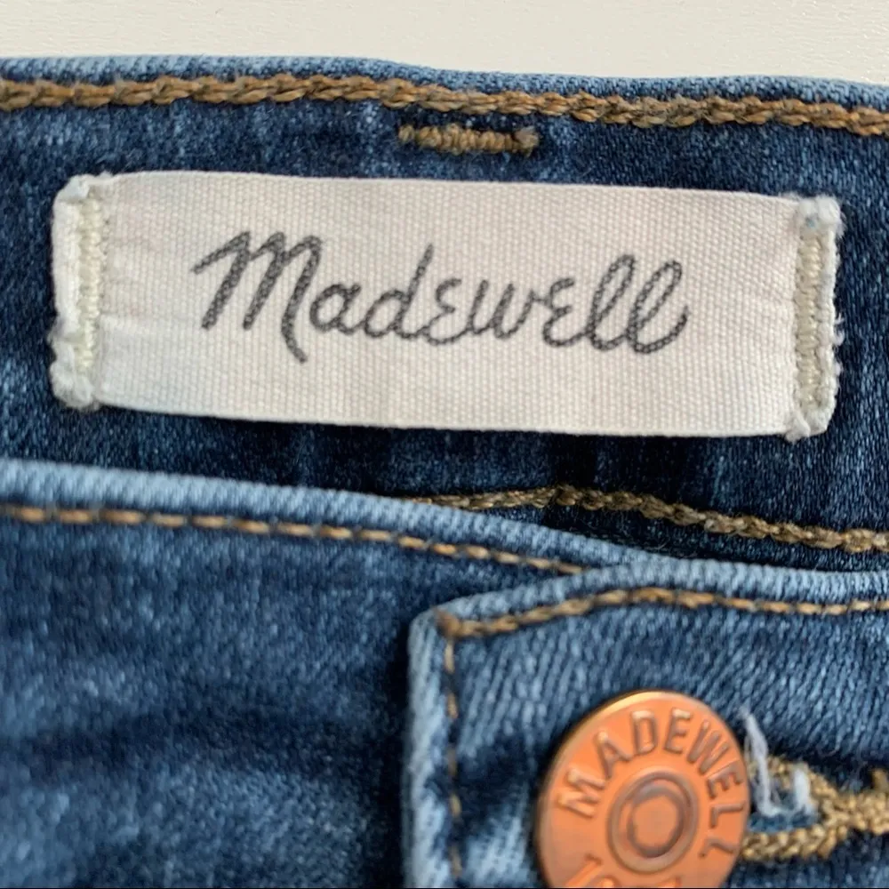 EUC Madewell 10” High Riser Skinny Skinny Jeans Size 27 - Image 2