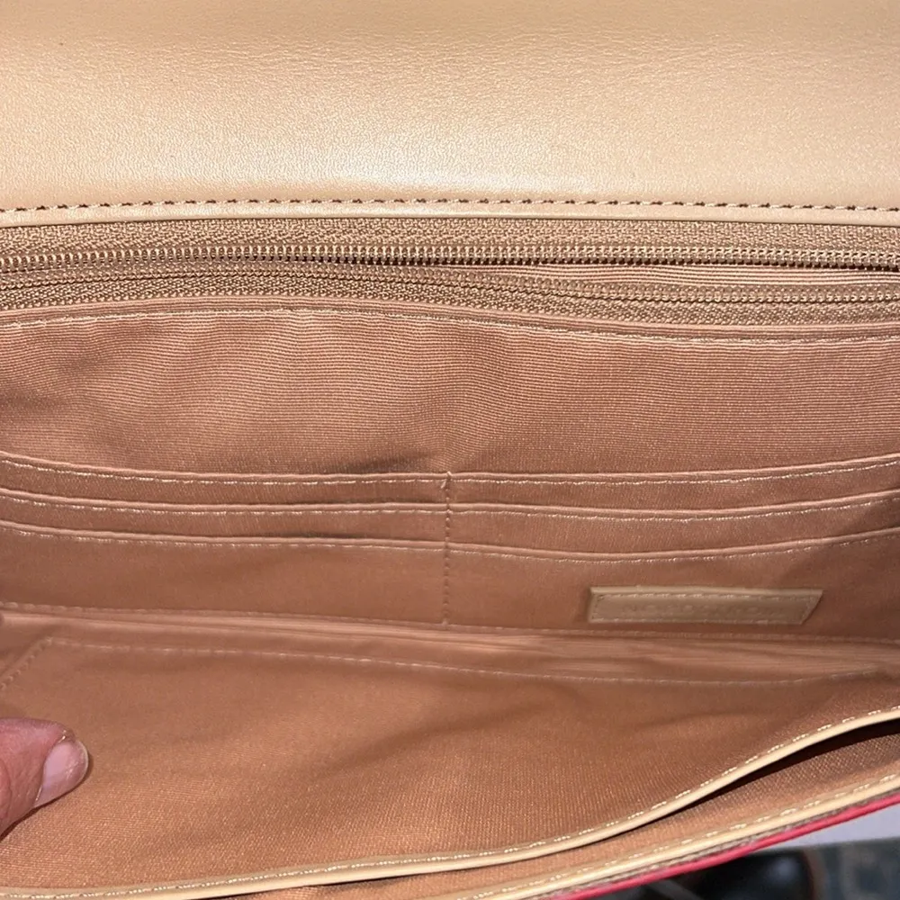 Nordstrom  red Crossbody purse clutch - Image 5
