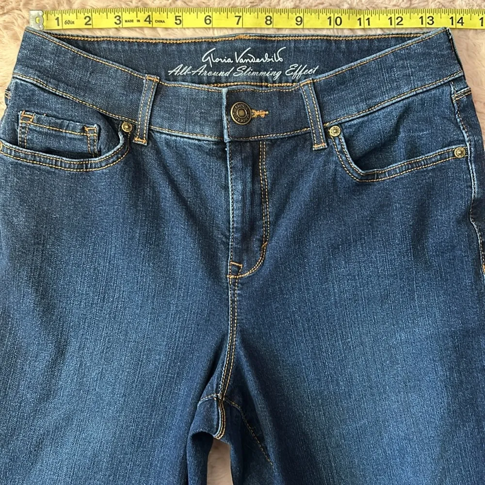 Size 8 curvy all-around slimming effort jean bottoms • Gloria Vanderbilt - Image 4