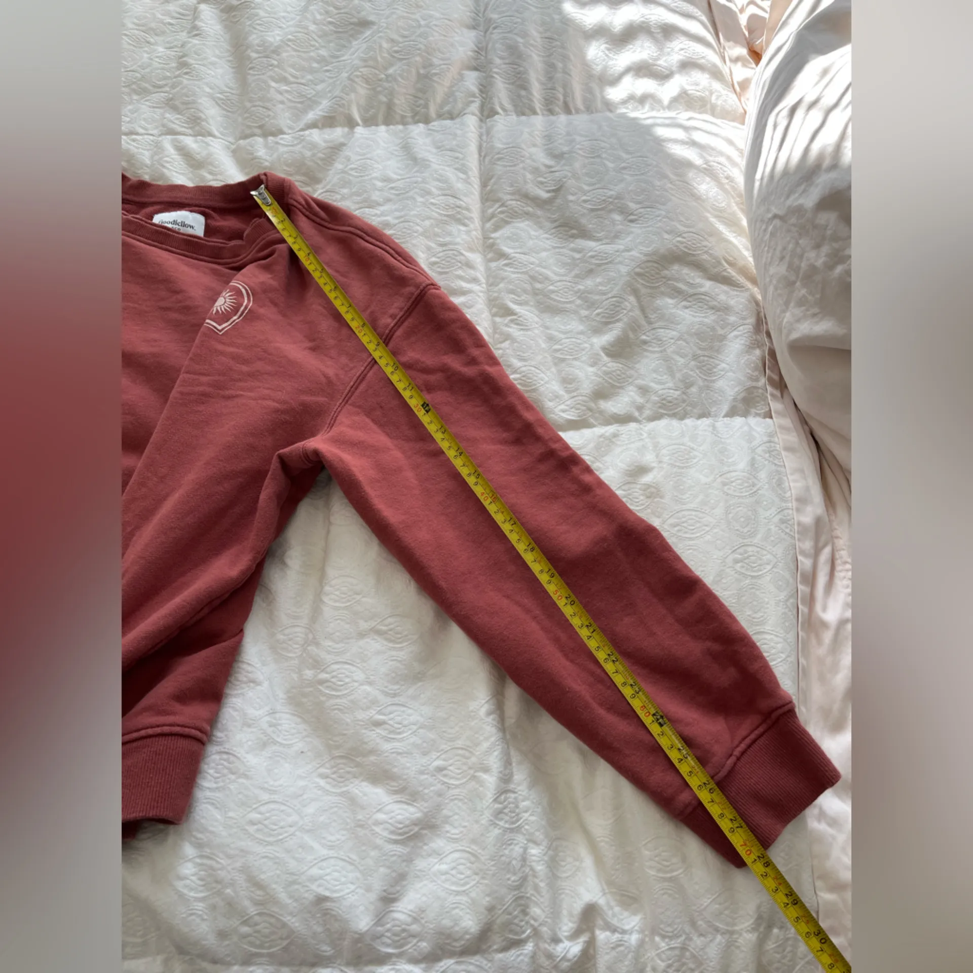 Goodfellow & Co Women’s Brick Red Pullover size XL - Image 4