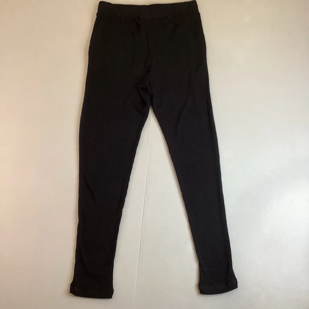 Black ribbed leggings lounge pants by Mono b NEW! - Image 2