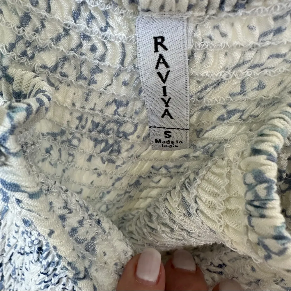 Raviya Women's Blue and White Off - Image 11