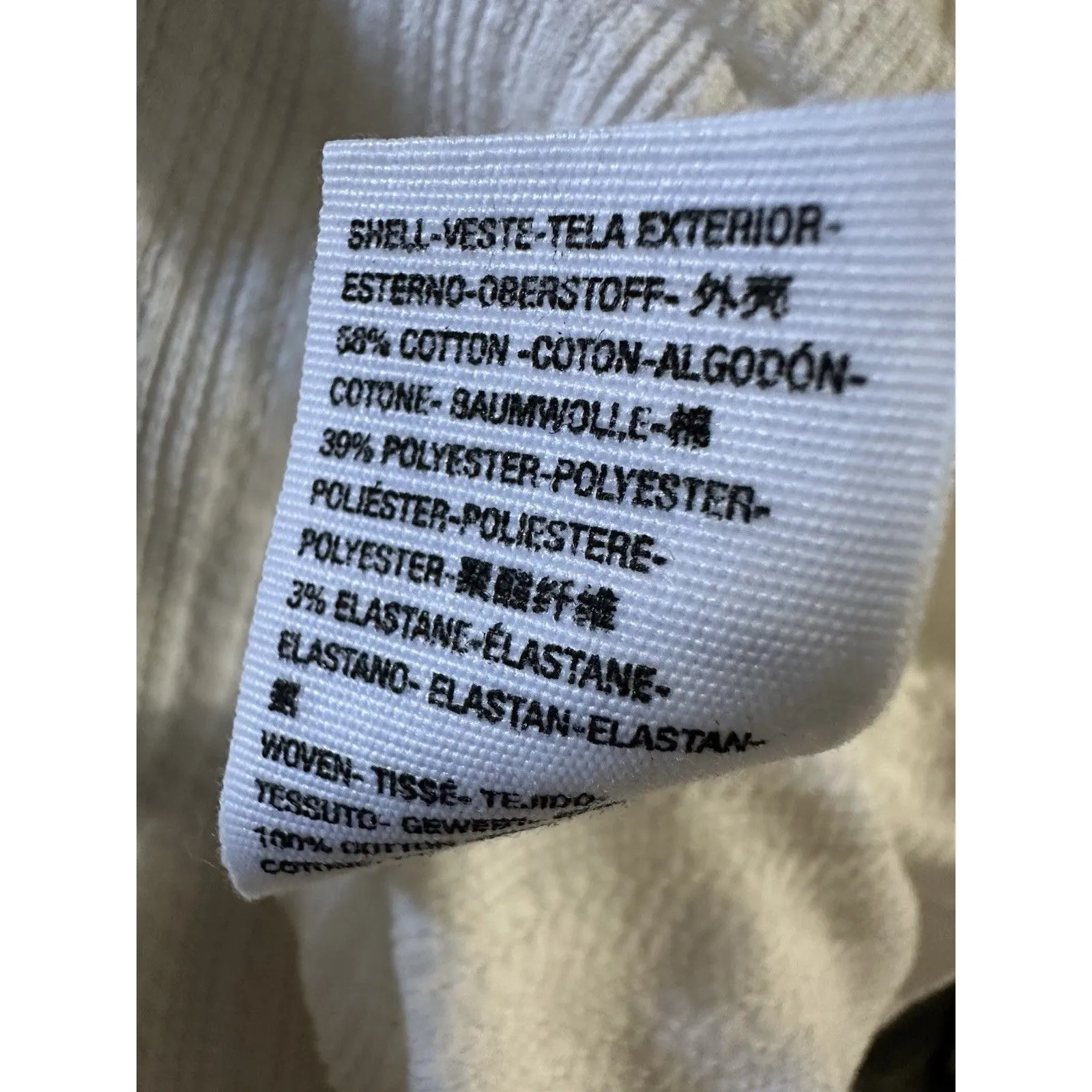 Free‎ People Cathleen White Peasant Long Sleeve Lace Blouse Size M Top Shirt - Image 8