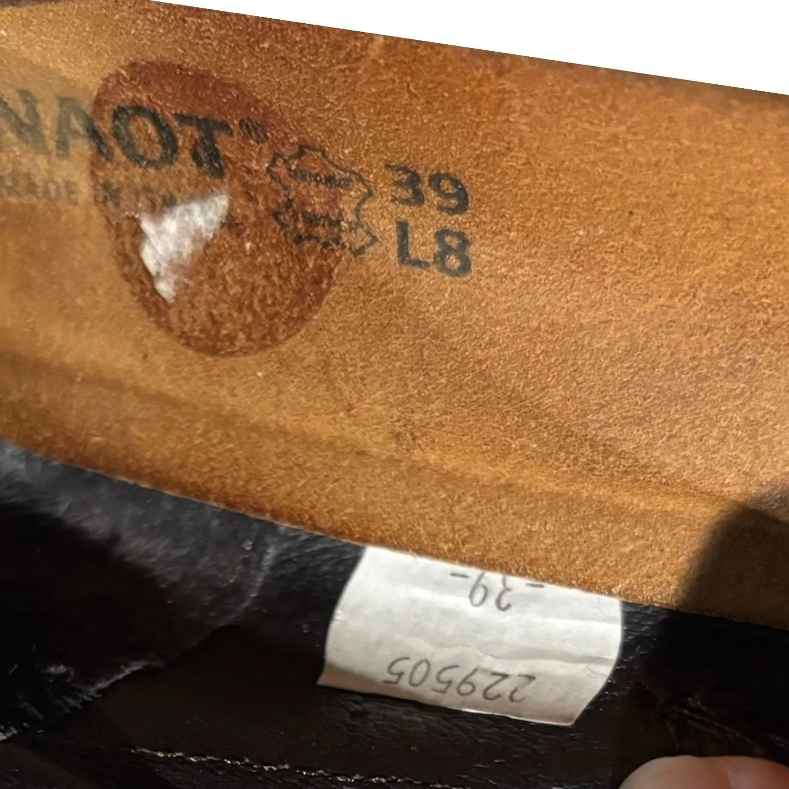 Naot Black THE LASTEST Mary Jane Suede Heel Comfort Shoes EU39/W 8.5 ($169) - Image 9