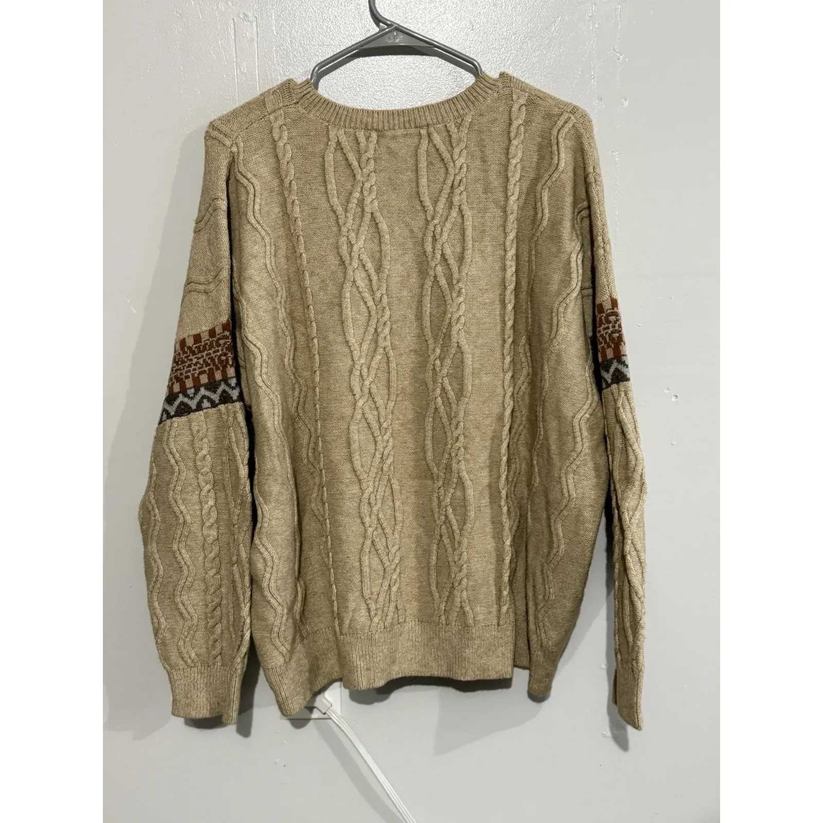 Palila San Francisco Women's Cable Knit Sweater Size L/XL Size L - Image 5