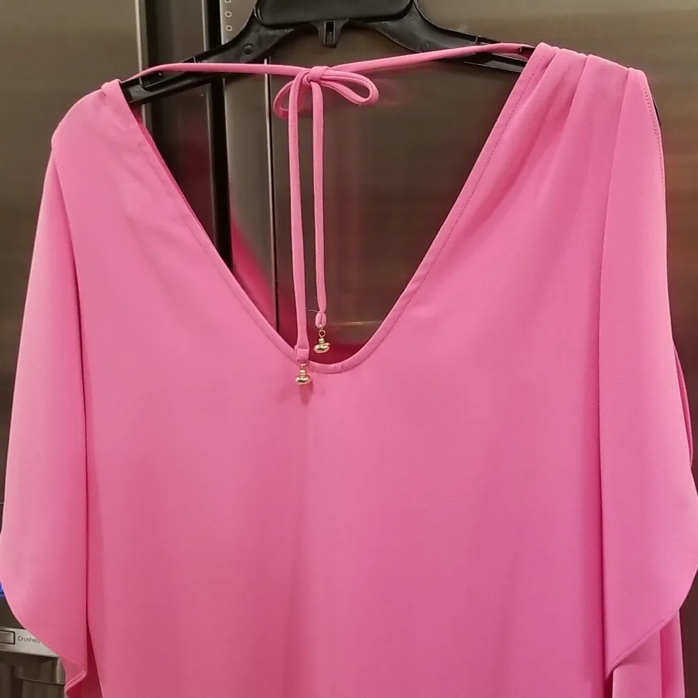 💕TRINA TURK💕 Haipo Dress ~ Pink Fusion Pink Medium M NWT - Image 8