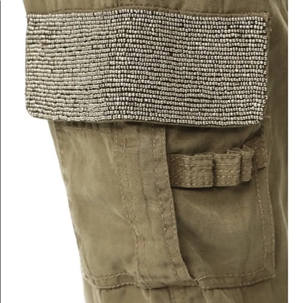 Alice + Olivia Anders Embellished Cargo Pants size 12 - Image 9