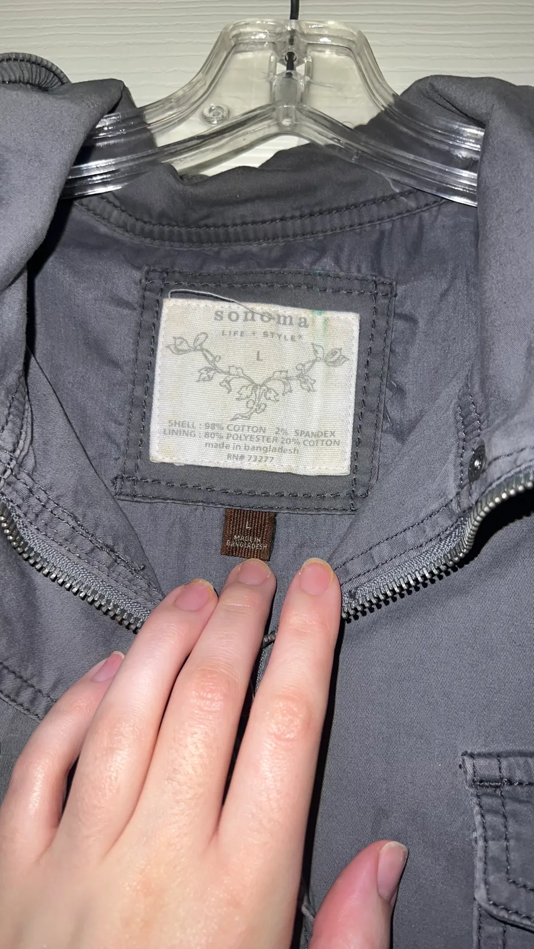 Military Grey Jacket - Image 2