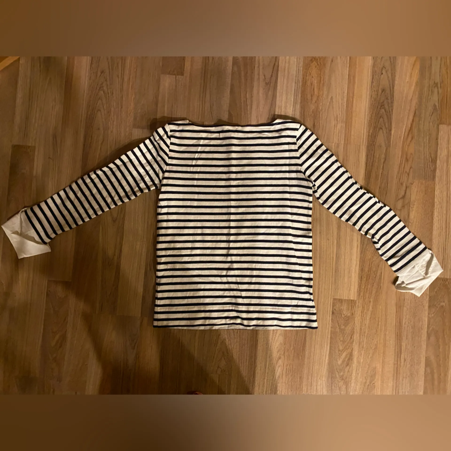 J. Crew Striped Long Sleeve Top XXS - Image 2