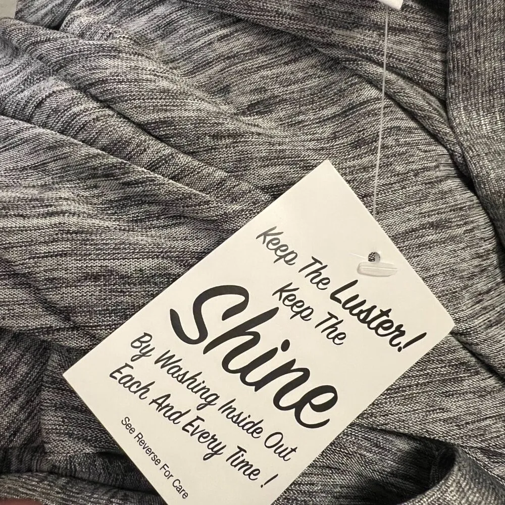 Susan Graver Festive Silver Tank Top & Jacket Set - Image 8