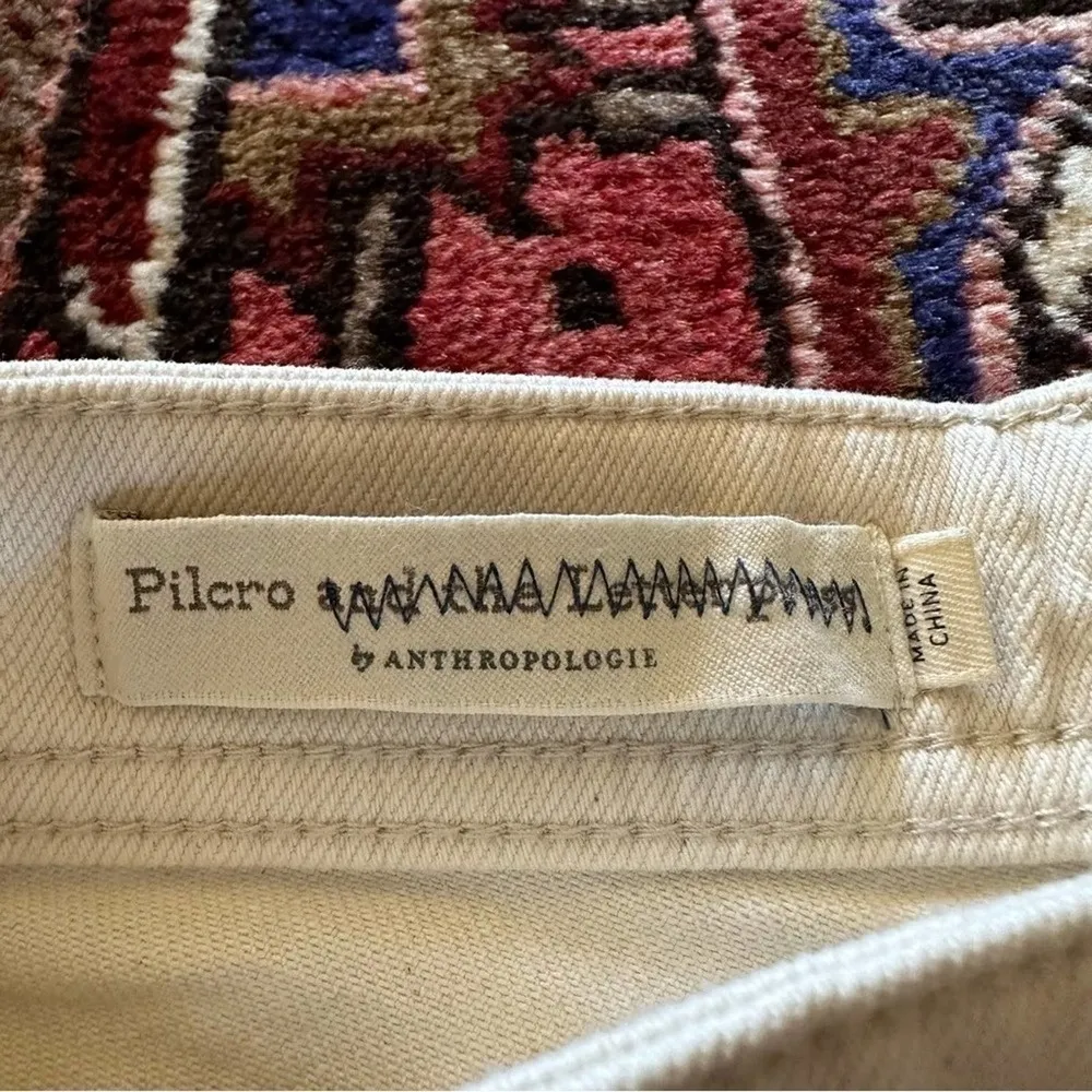 NWT Pilcro High-Rise Striped Boyfriend Denim Shorts - Image 4