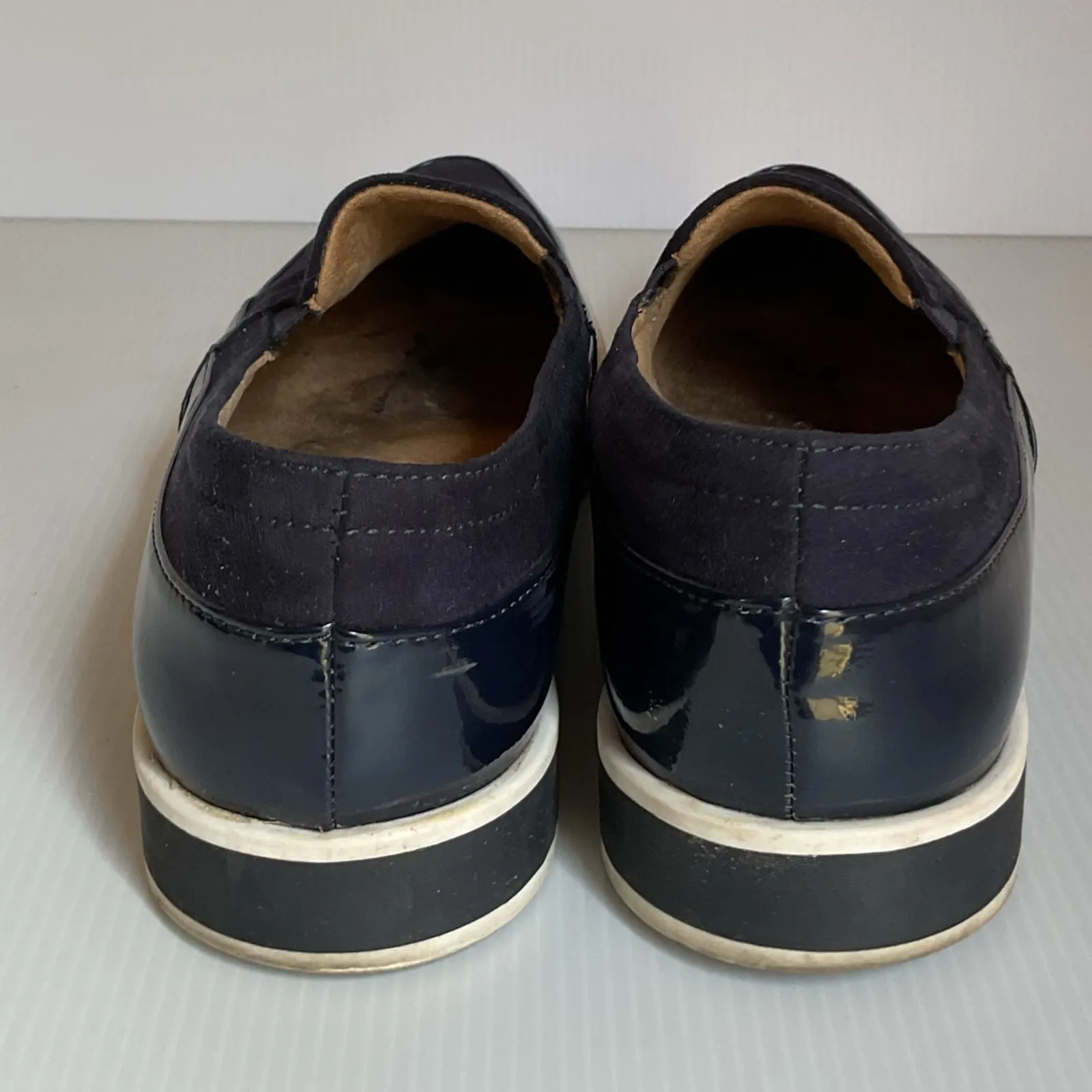 Naturalizer Comfort Slip-On Shoes Navy Blue Black Size 9M Casual Work Walking - Image 6