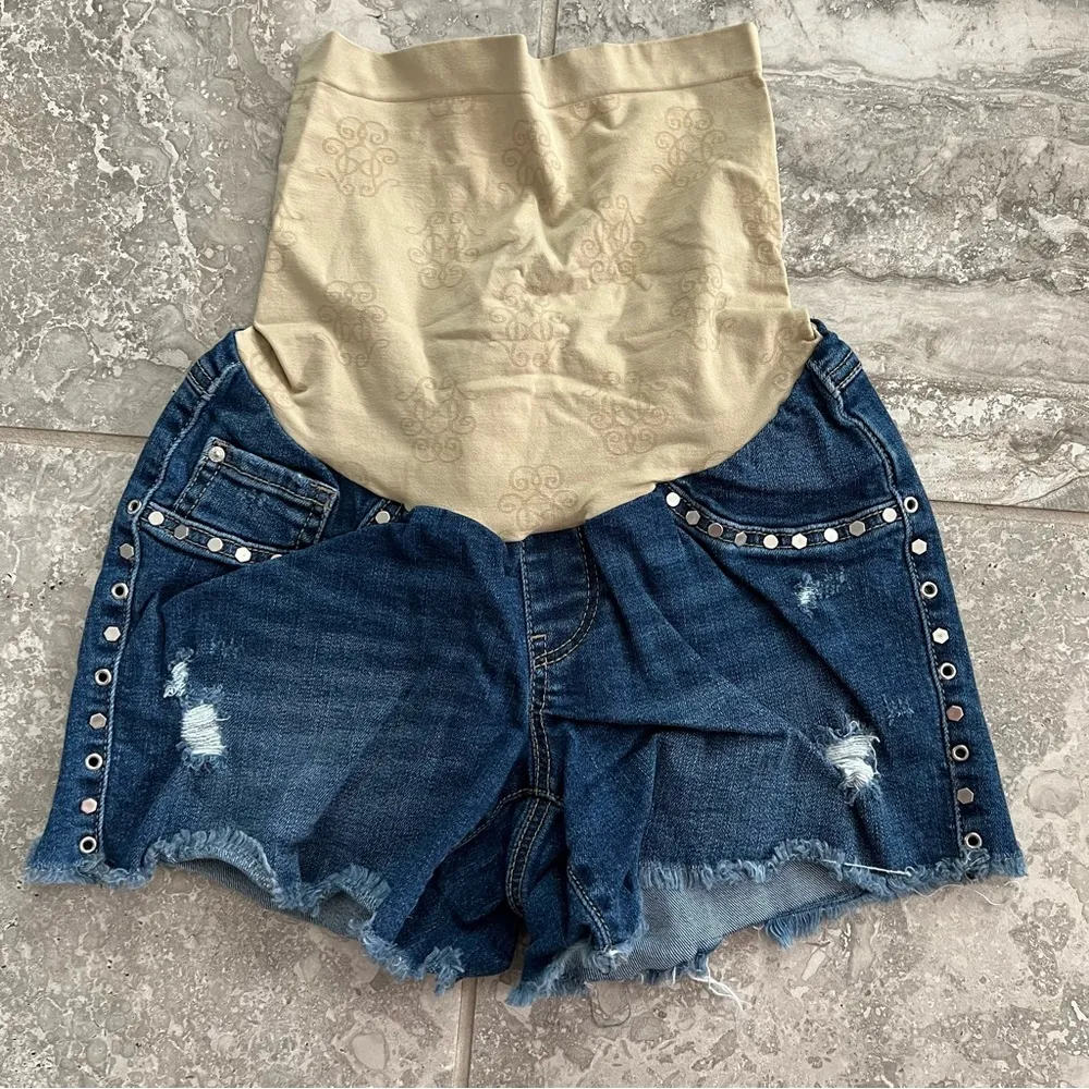 Jessica Simpson Maternity Jeans Shorts Size S - Image 4