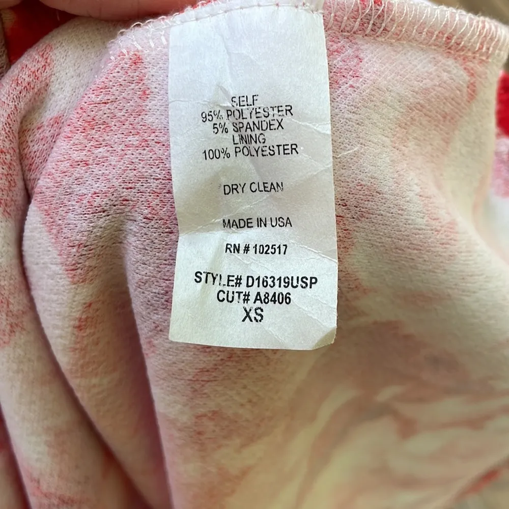 Soprano Red and White Skater Dress - Image 5