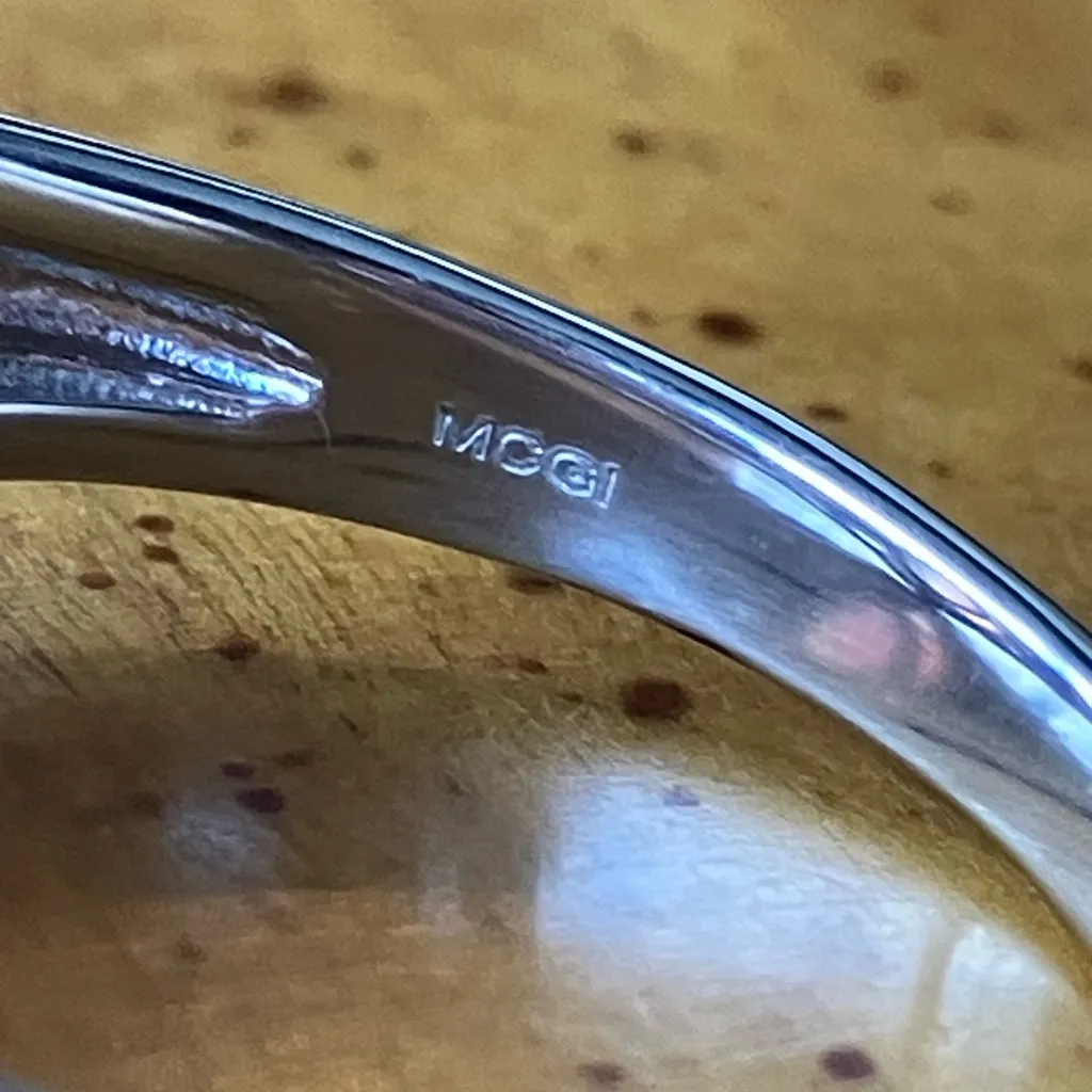 Ethiopian Opal Kingman Turquoise Sterling Silver Ring Size 9 - Image 6