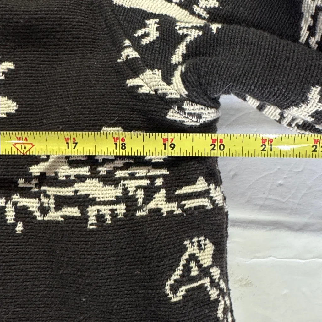 New Identity tapestry Black cream Safari Print blazer jacket M elephant neutral Size M - Image 12