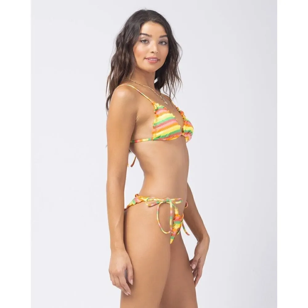 New. L*SPACE stripe bikini set. Maggie top/ Roger bitsy bottom. Small. Retails $ - Image 4