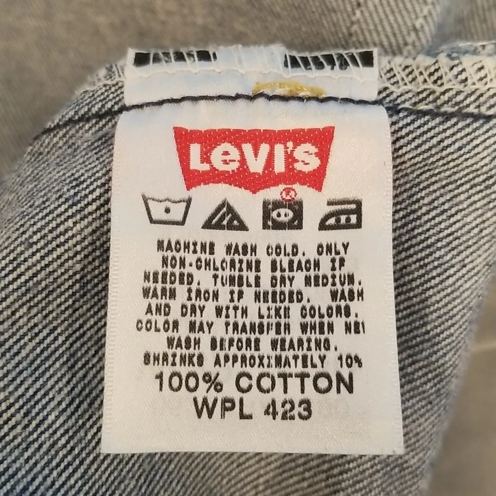 💕LEVI'S💕 501 XX Straight Leg Button Fly Vintage Mom Jeans 100% Cotton W32 L30 - Image 14