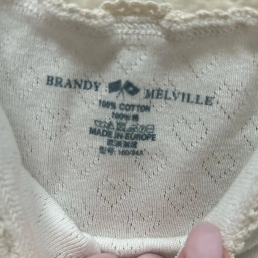 Brandy Melville White Tank one size - Image 2