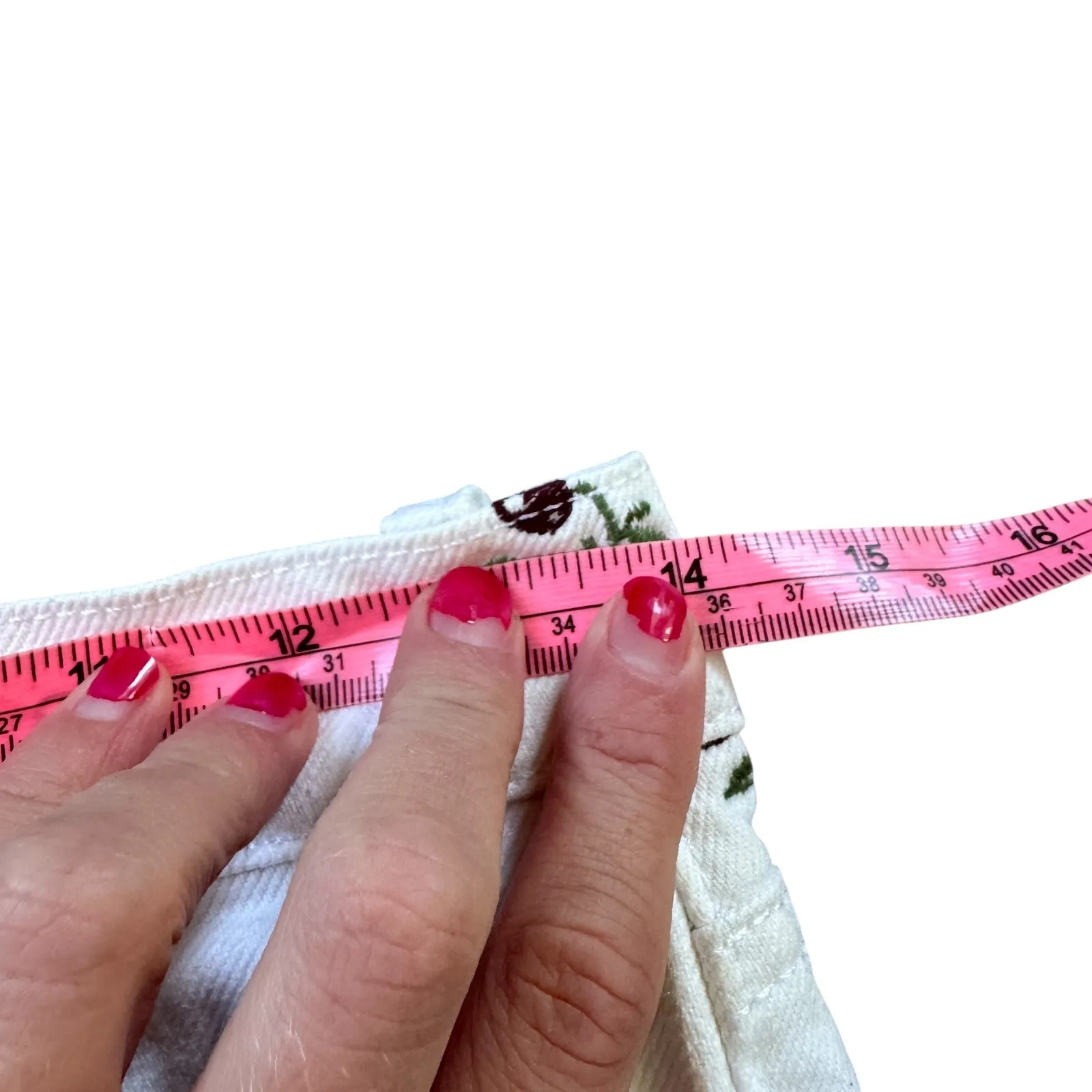 Reformation Cherries High Rise Straight Jeans - Image 9