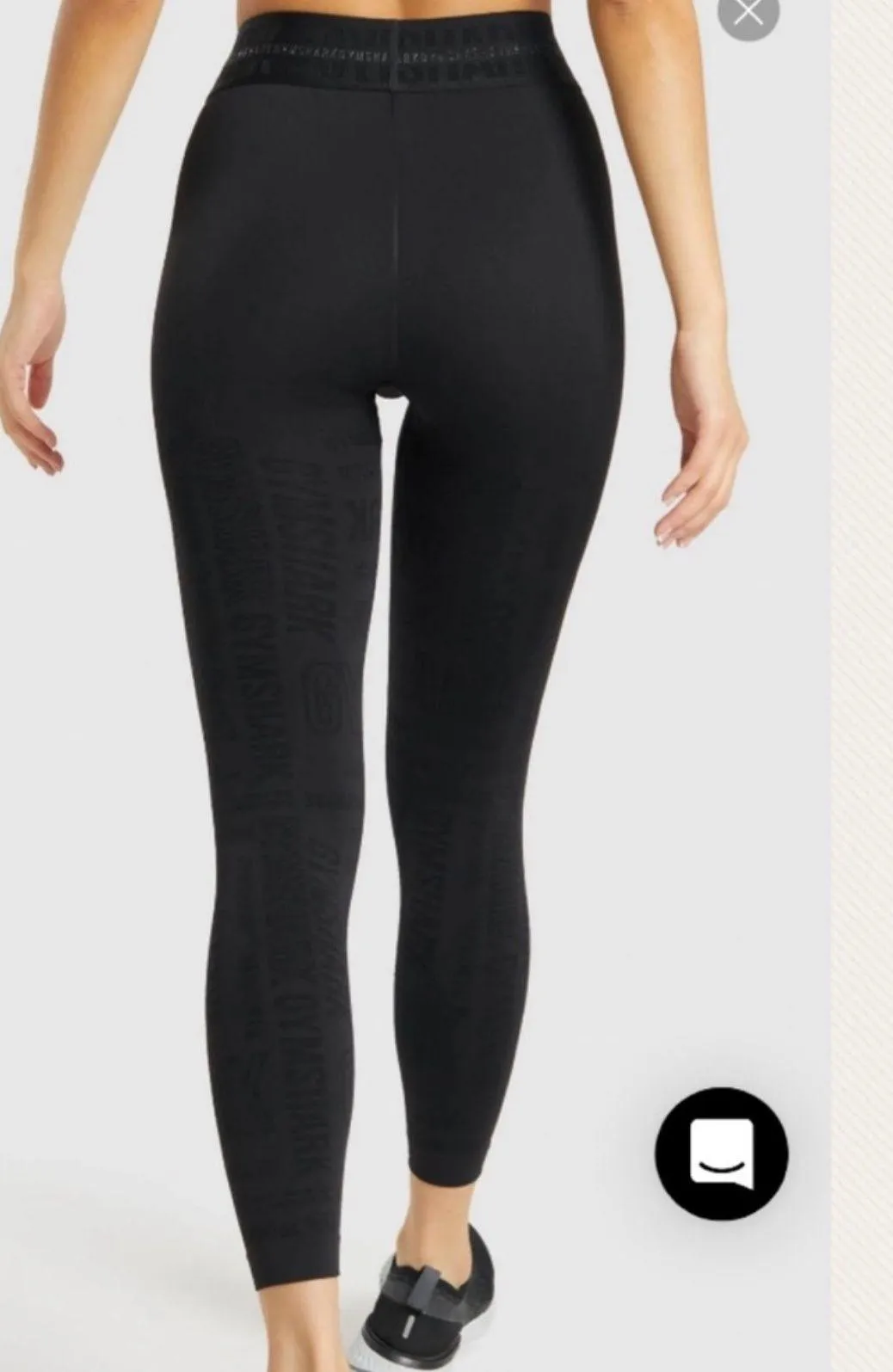 Gymshark Vision Leggings Black - Image 2