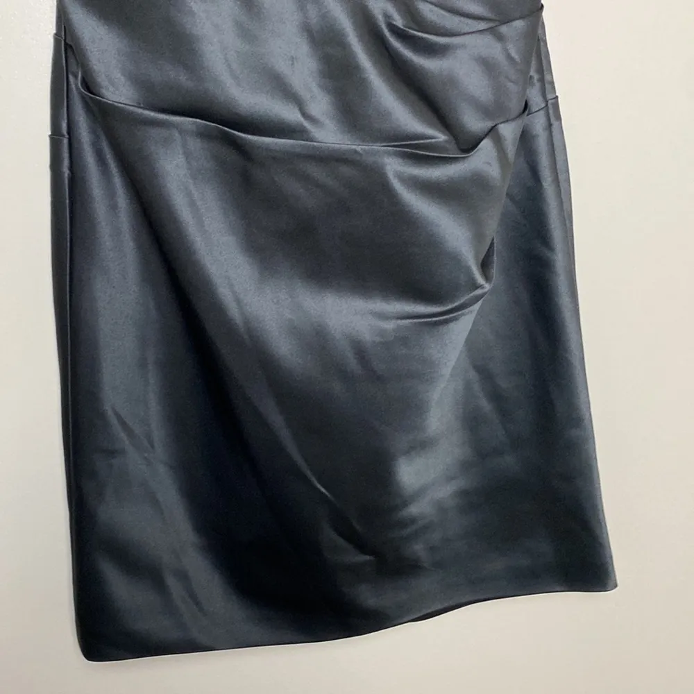 Bill Levkoff Black One Shoulder Dress‎ - Image 4