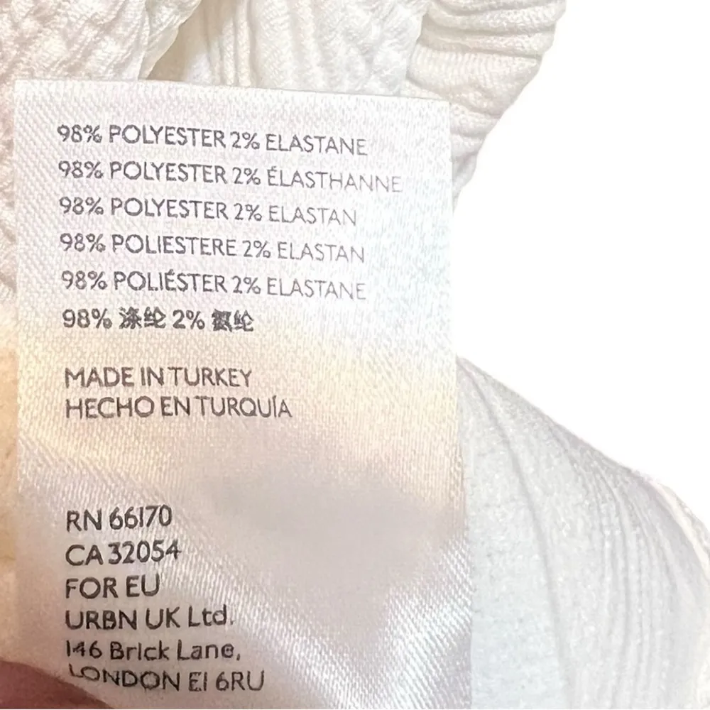 Free People Violet Mini Ivory Dress Size Small - Image 16