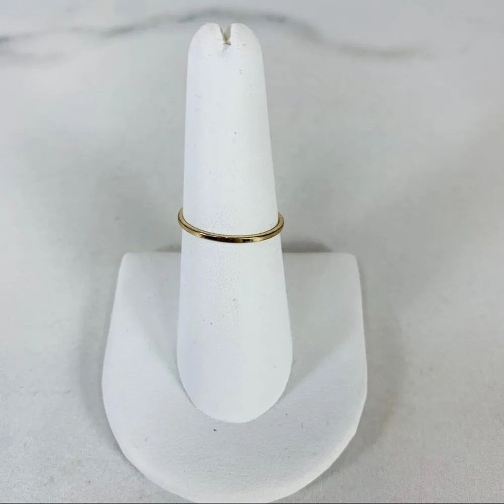 Gold Tone Arrow Ring Sz 6.5 - Image 2