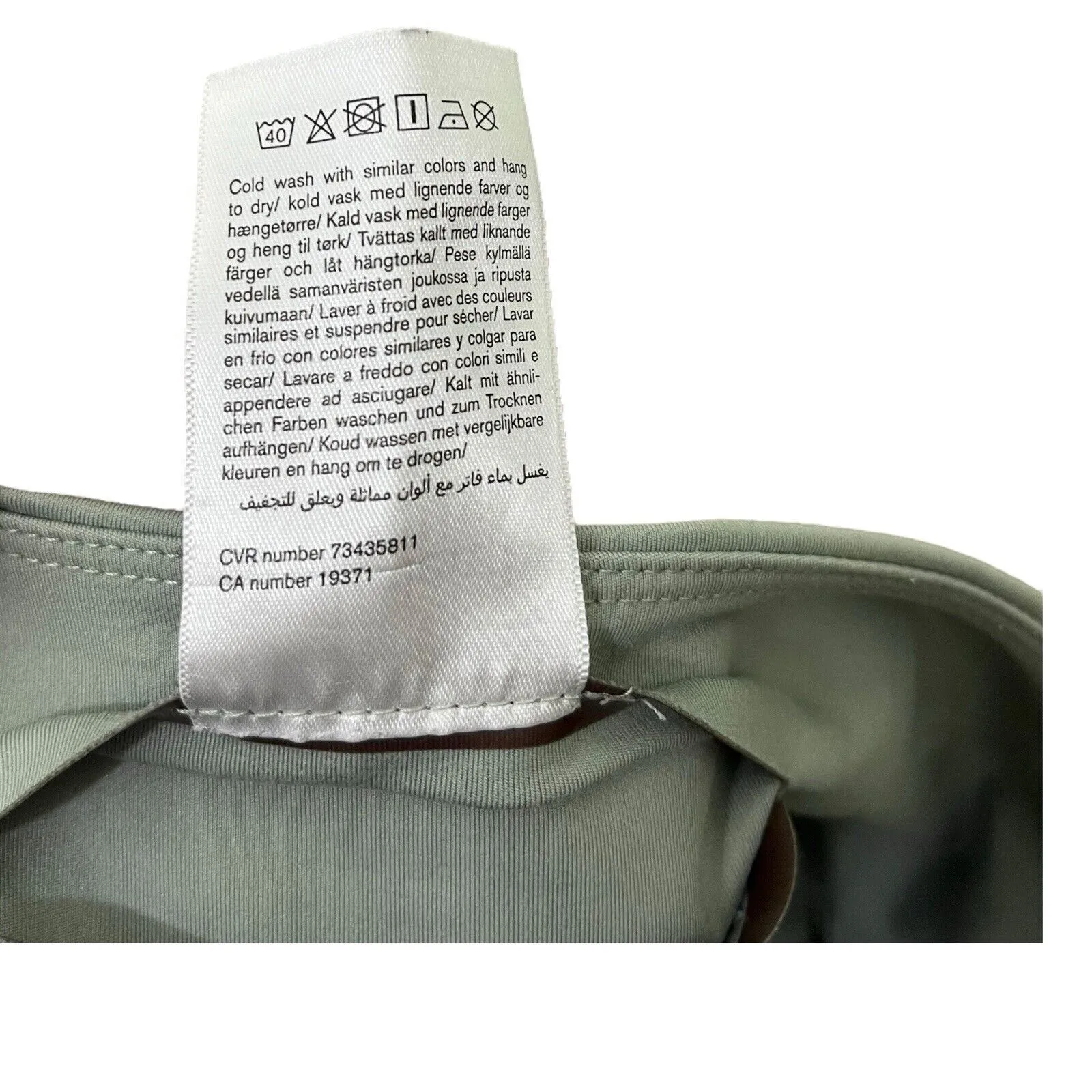 Girlfriend Collective Compressive Leggings Women’s Small Green High Waist - Image 10