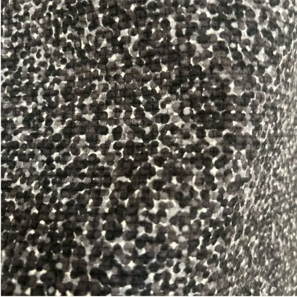 Theory Thais Tweedy Stretch Black Grey Dot Skirt Side Zip Size 12 - Image 6