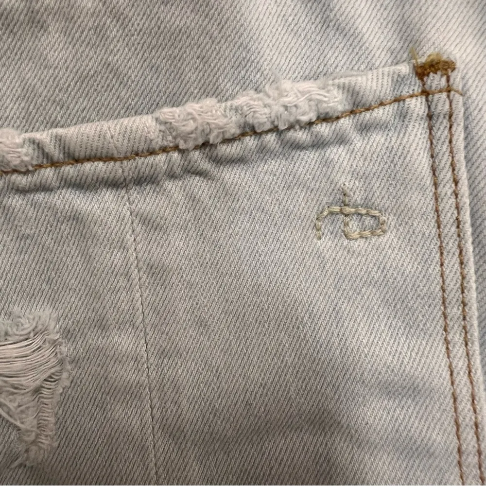 Rag & Bone Denim Skirt Style W1B04K273SNO color Shred Norte 100% Cotton Size 28 - Image 10