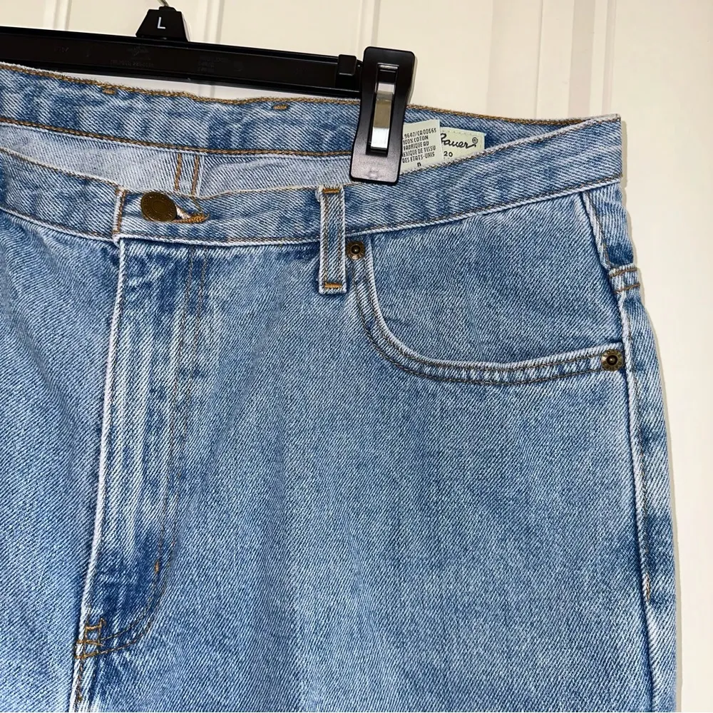 Eddie Bauer vintage high-rise light wash jeans women 16 - Image 3
