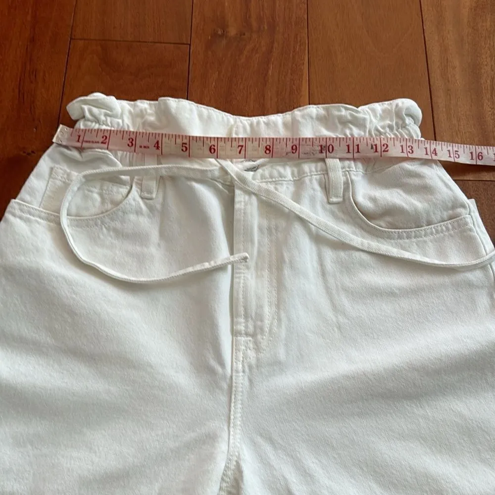 NWT 7 For All Mankind Women's Paperbag Balloon Jeans size 25 - Image 12