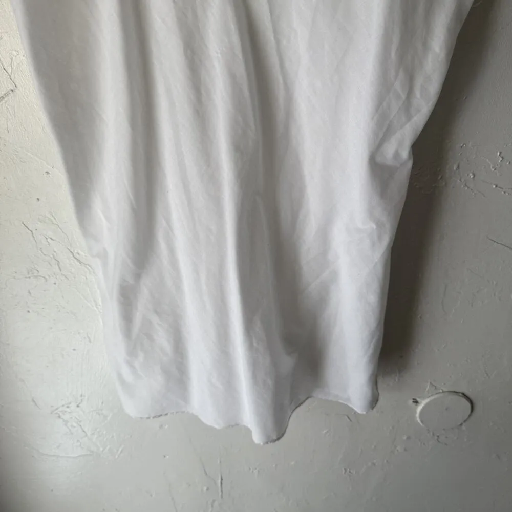 Night Moves Slip Dress Womens Small White Floral Lace Trim Vintage 90s Nightgown - Image 3