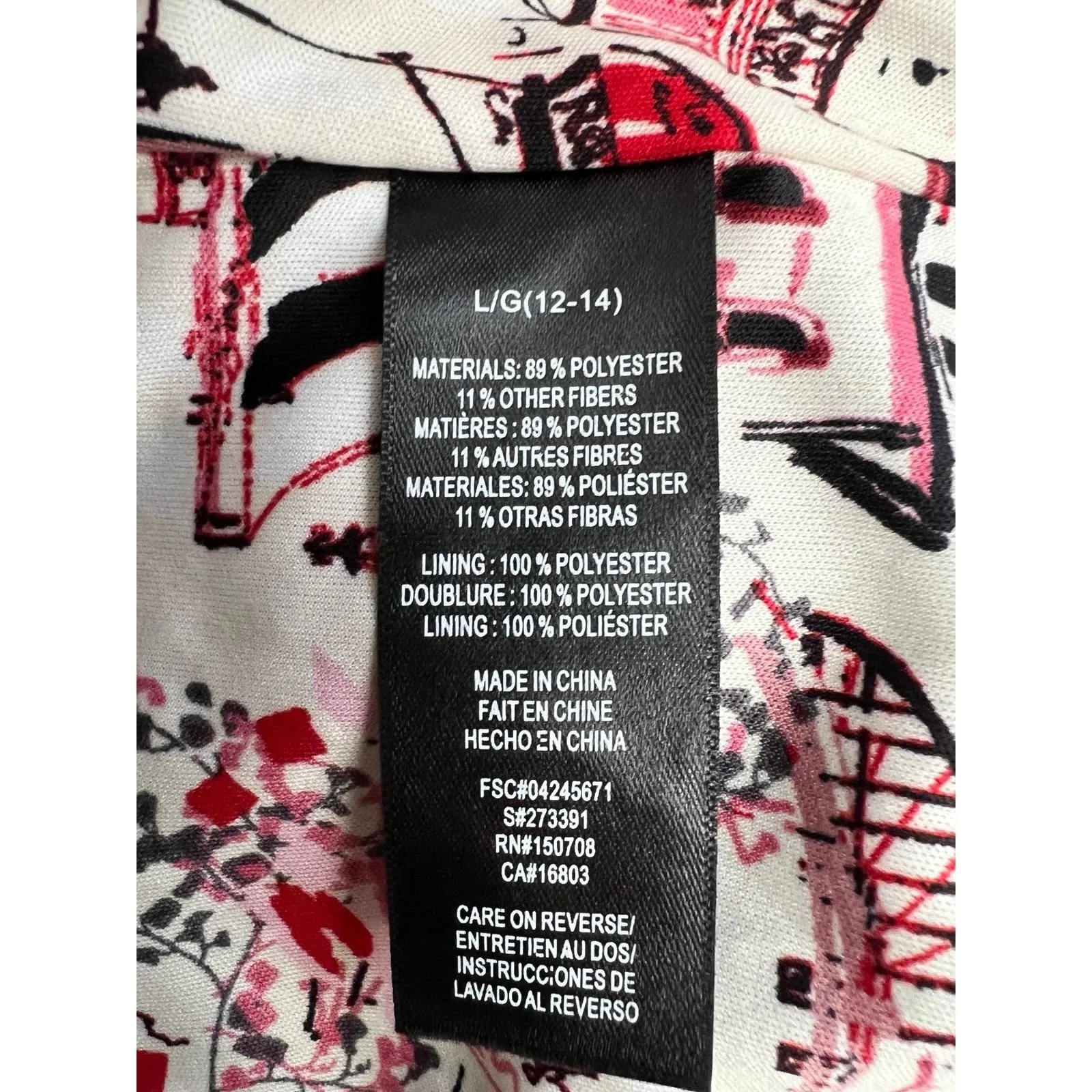 Signature Collection Blazer Jacket Womens L Polyester‎ Blend - Image 6