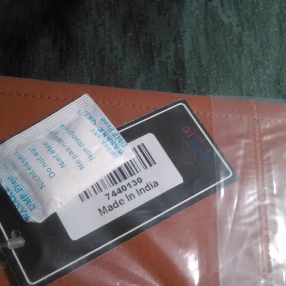 Tan Leather Owl Wallet with RFID Protection - Image 14