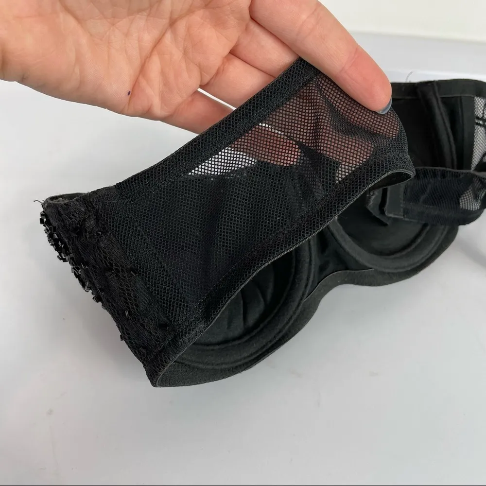 Vintage Y2K Victoria’s Secret Embellished Beaded Push Up Bra Sz 34A - Image 5