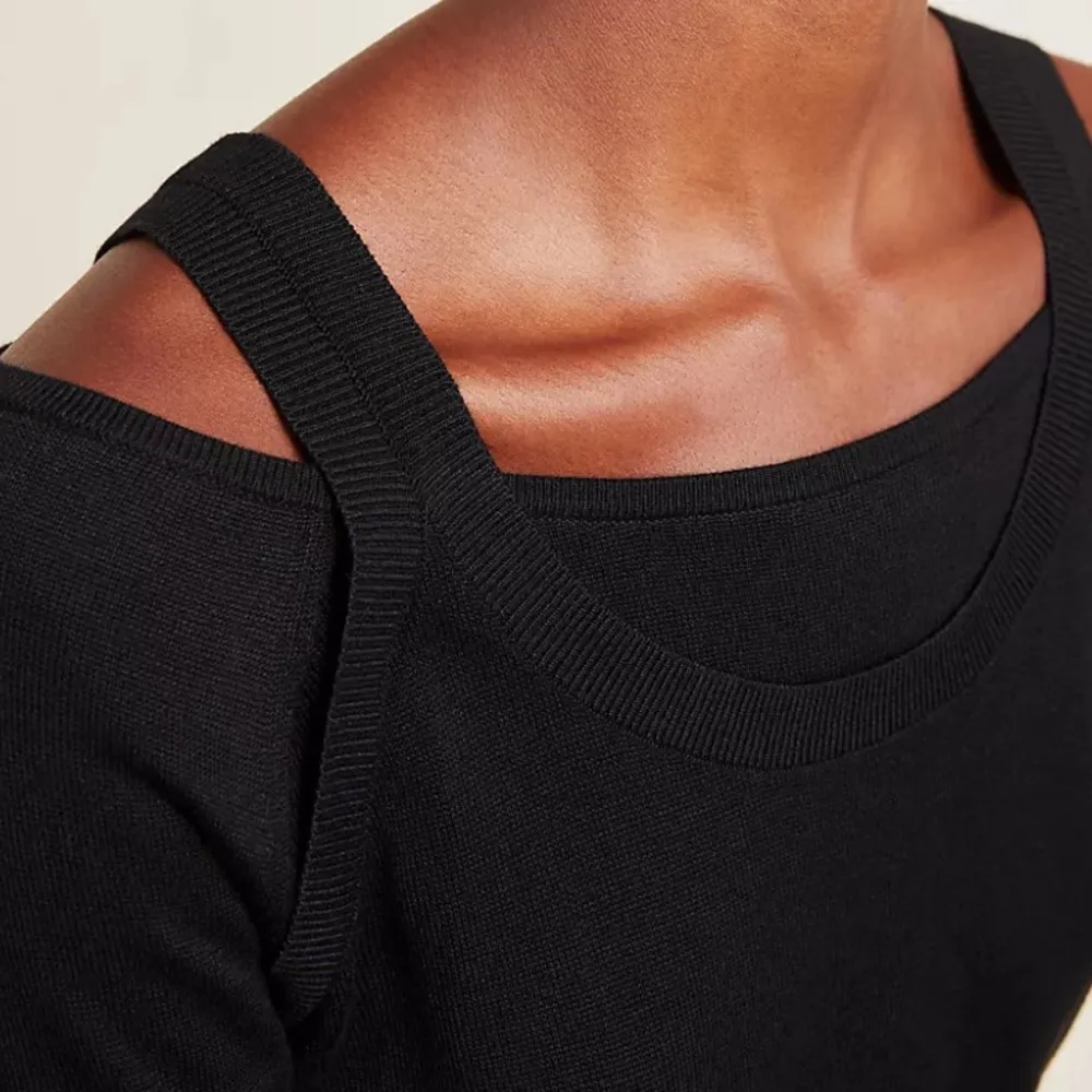 Anthropologie Jamie Open-Shoulder Knit Top - Image 10