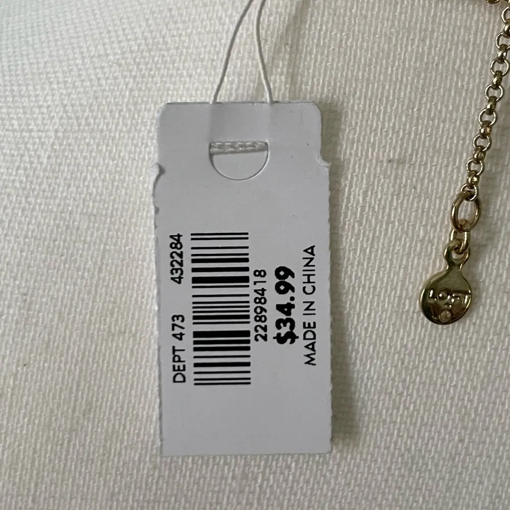 Ann Taylor Loft Art Deco Statement Necklace With Leopard Print And Gemstones - Image 4