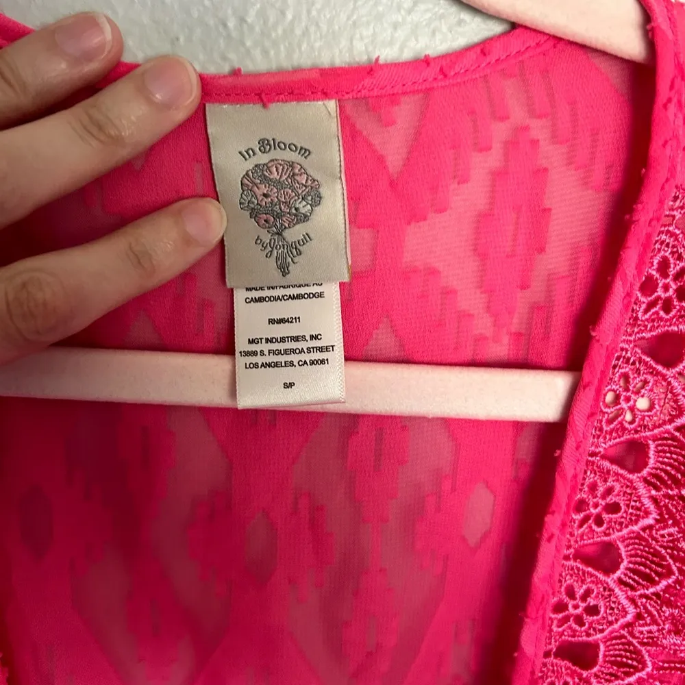 In bloom by jonquil pink cardigan - Image 6